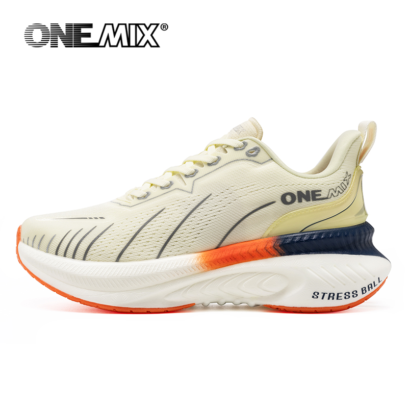 Women Shoes Qc - ONEMIX 화이트로드 운동화 남성용 에어 쿠션