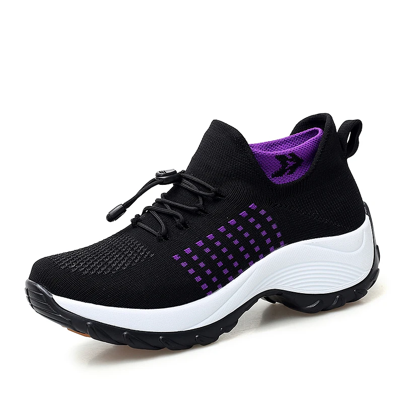 Women Shoes Qc - 야외 여성 워킹 스니커즈, 패션 조깅