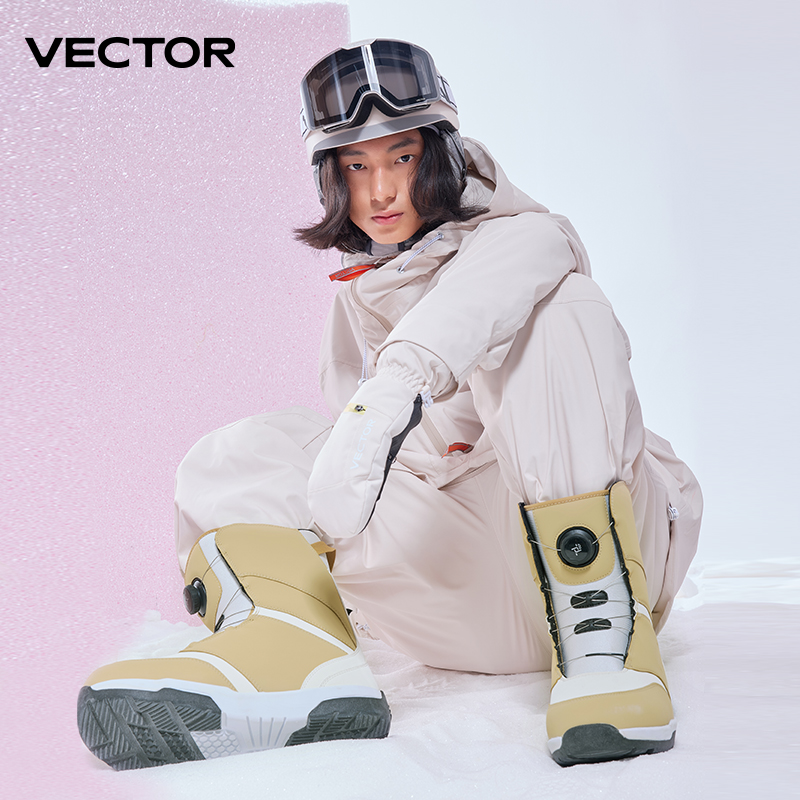 Women Shoes Vector - 벡터 전문 여성 남성 스키 신발