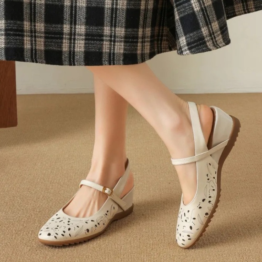 2026 신상 캐주얼 웨지 슬링백 샌들 여성용 컷아웃  - Cork Wedge Sandal 리뷰 및 가격