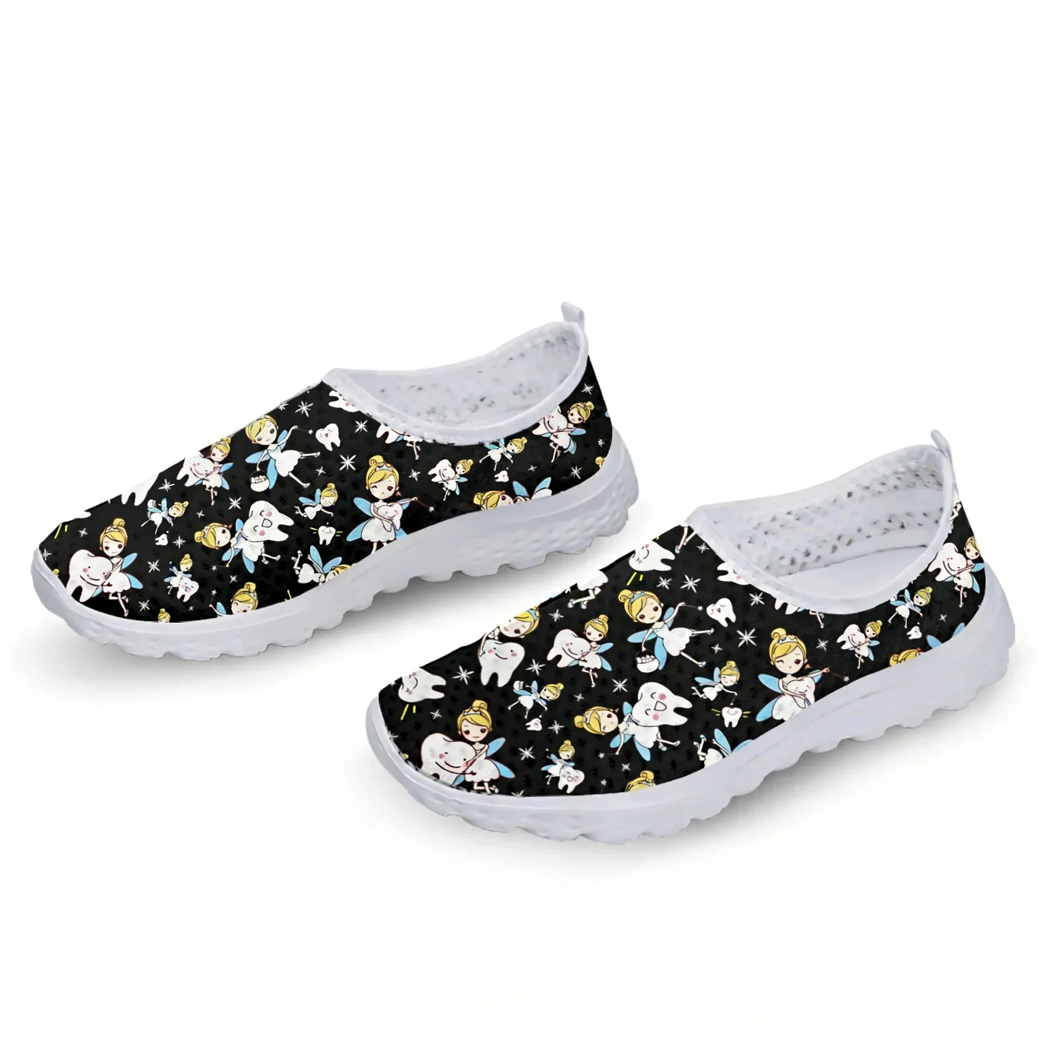귀여운 만화 간호사 엘프/치아 메쉬 고품질 운동화 여성 - Women'S Shoes For Tennis 리뷰 및 가격