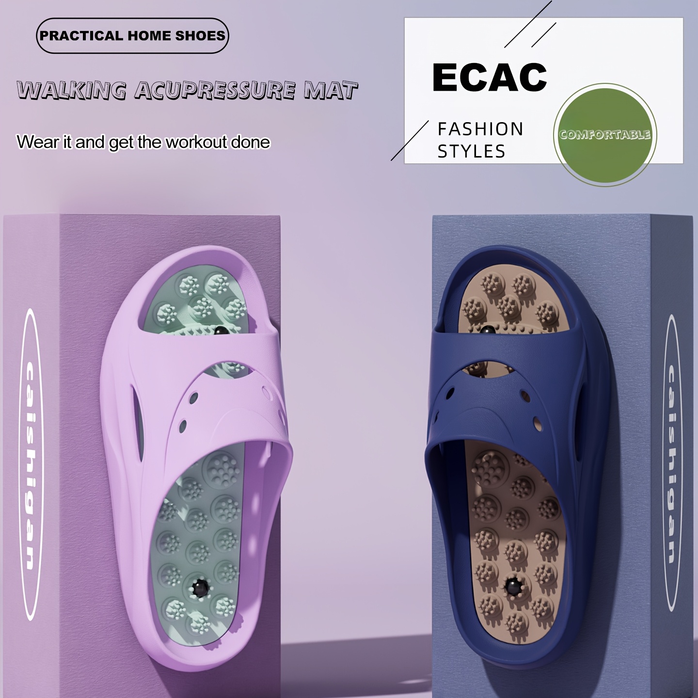 여성 남성 EVA 마사지 슬리퍼 두꺼운 밑창 욕실 슬라 - Women'S Shoes For Flat Feet 리뷰 및 가격