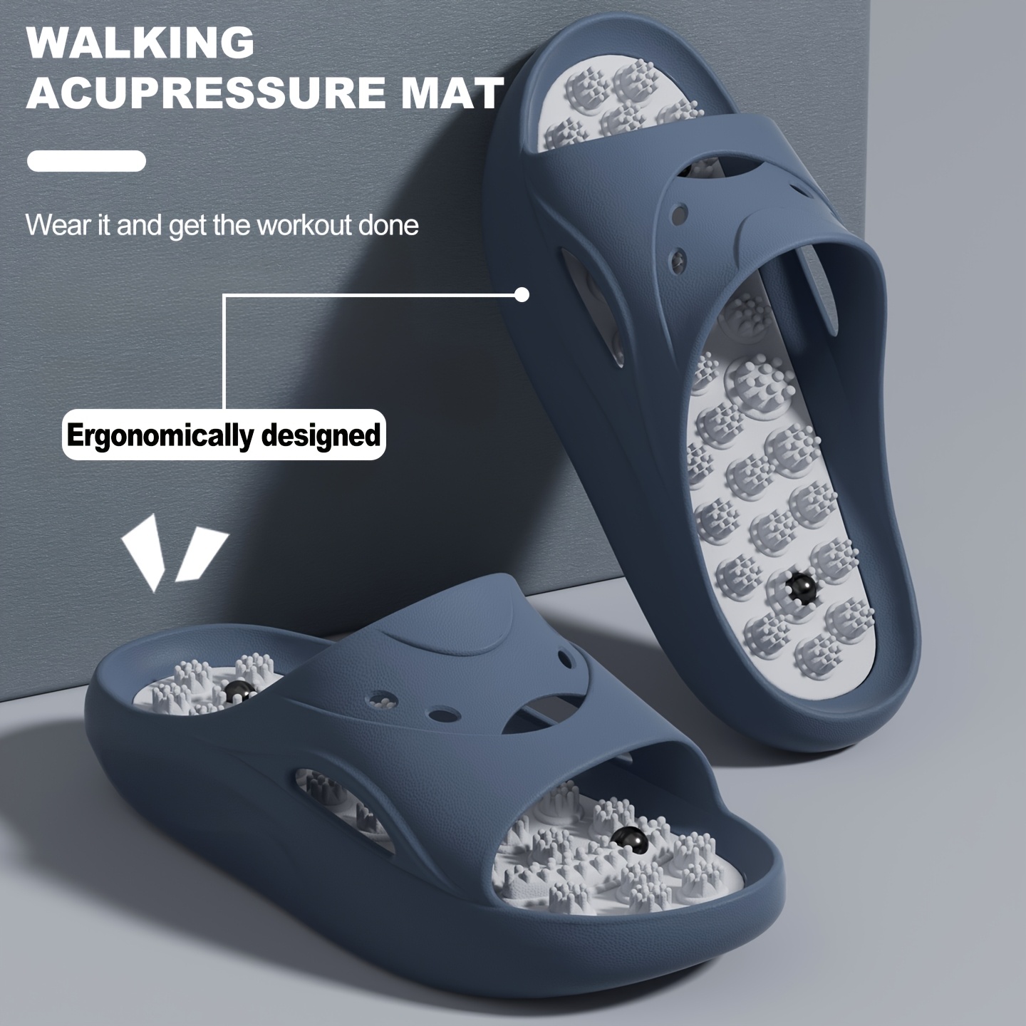 여성 남성 EVA 마사지 슬리퍼 두꺼운 밑창 욕실 슬라 - Women'S Shoes For Flat Feet 리뷰 및 가격