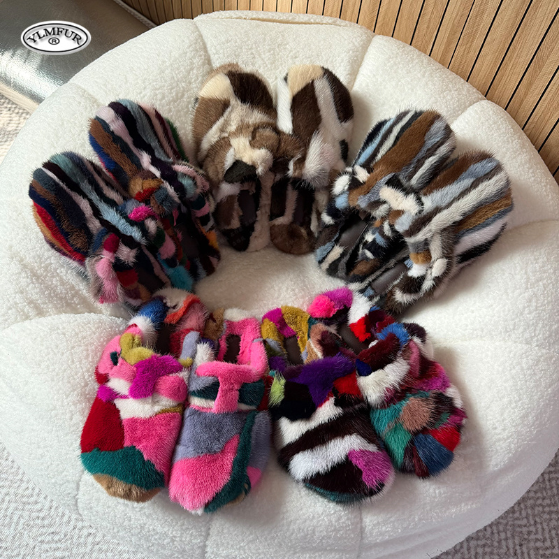 새로운 여성용 고급 밍크 퍼 슬리퍼 여성 샌들 여름 2 - Women'S Shoes For Flat Feet 리뷰 및 가격