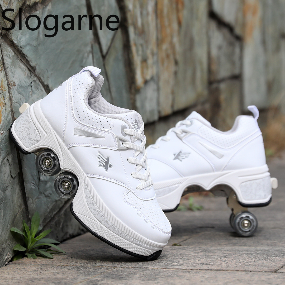 여성용 4륜 변형 롤러 스케이트 신발 남성용 캐주얼 스 - Women Shoes Sneakers 리뷰 및 가격
