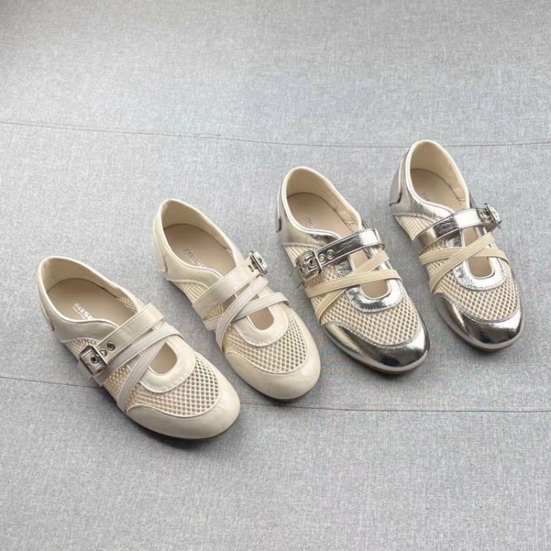 새로운 스플라이싱 우븐 홀로우 스니커즈 2026 봄/여 - Women Shoes Sneakers 리뷰 및 가격