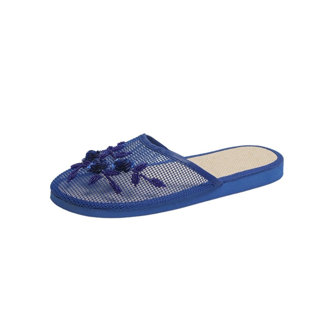 캐주얼 플라워 자수 메쉬 샌들 부드러운 밑창 통기성 슬 - Women'S Shoes For Flat Feet 리뷰 및 가격