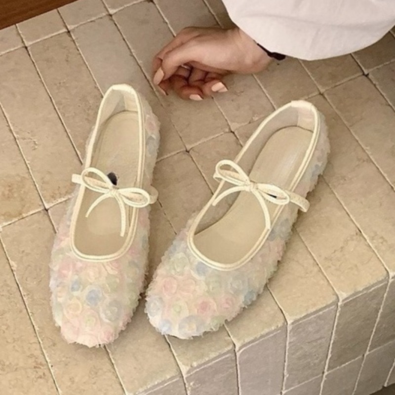 부드러운 뉴 차이니즈 로즈 메쉬 메리제인 슈즈 2026 - Women Shoes With Heels 리뷰 및 가격