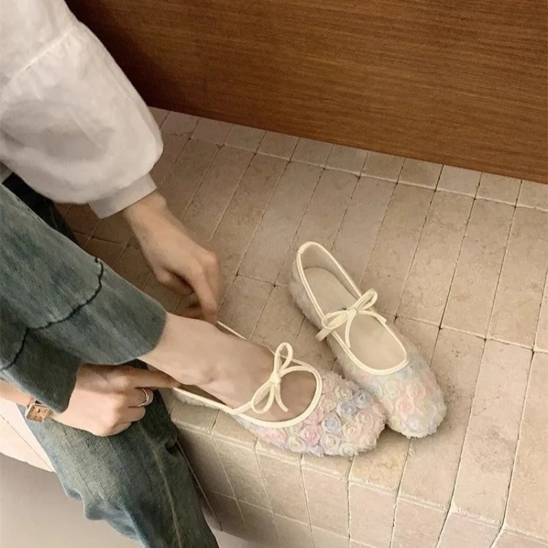 부드러운 뉴 차이니즈 로즈 메쉬 메리제인 슈즈 2026 - Women Shoes With Heels 리뷰 및 가격