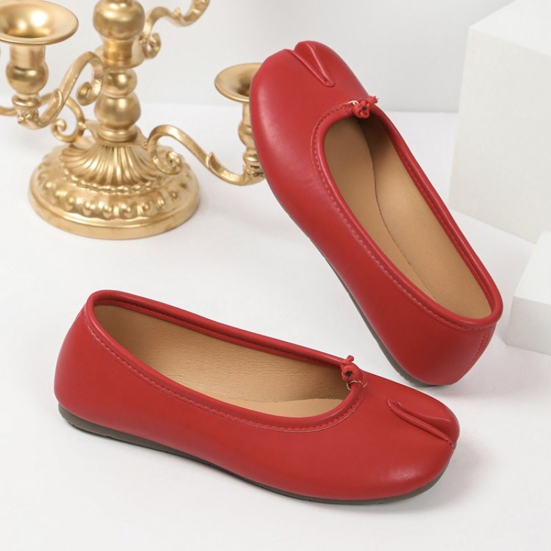여성용 스플릿 토 발레 플랫 노트 장식 슬립온 플랫 슈 - Women'S Shoes For Flat Feet 리뷰 및 가격