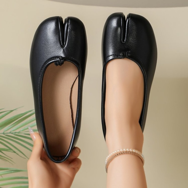 여성용 스플릿 토 발레 플랫 노트 장식 슬립온 플랫 슈 - Women'S Shoes For Flat Feet 리뷰 및 가격