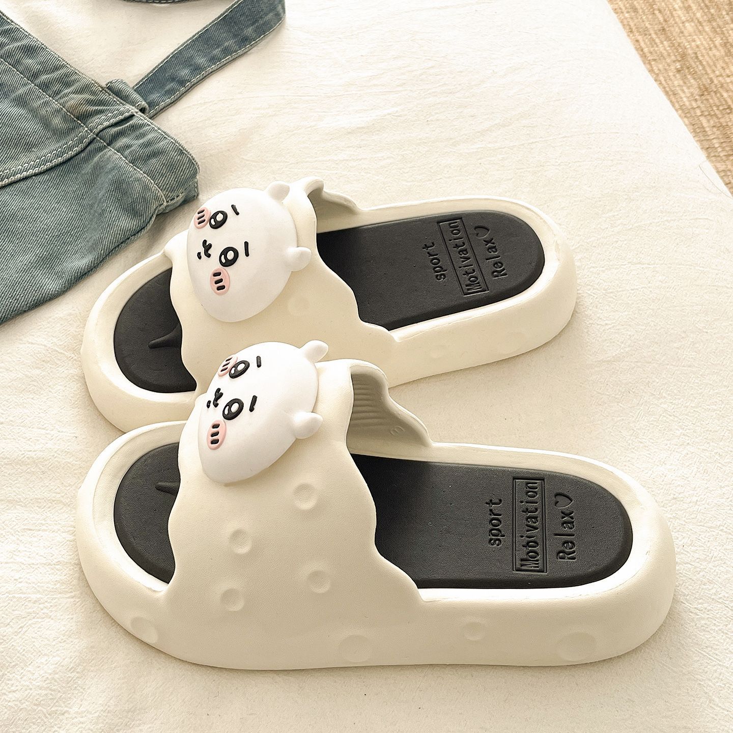 애니메이션 여름 신작 애니메이션 에바 탈착식 플립플롭  - Women'S Shoes For Flat Feet 리뷰 및 가격
