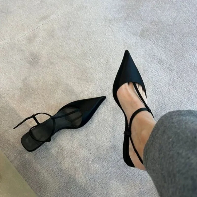 여성용 신발 섹시한 뾰족한 발가락 여성용 샌들 편안한  - Women Shoes With Heels 리뷰 및 가격