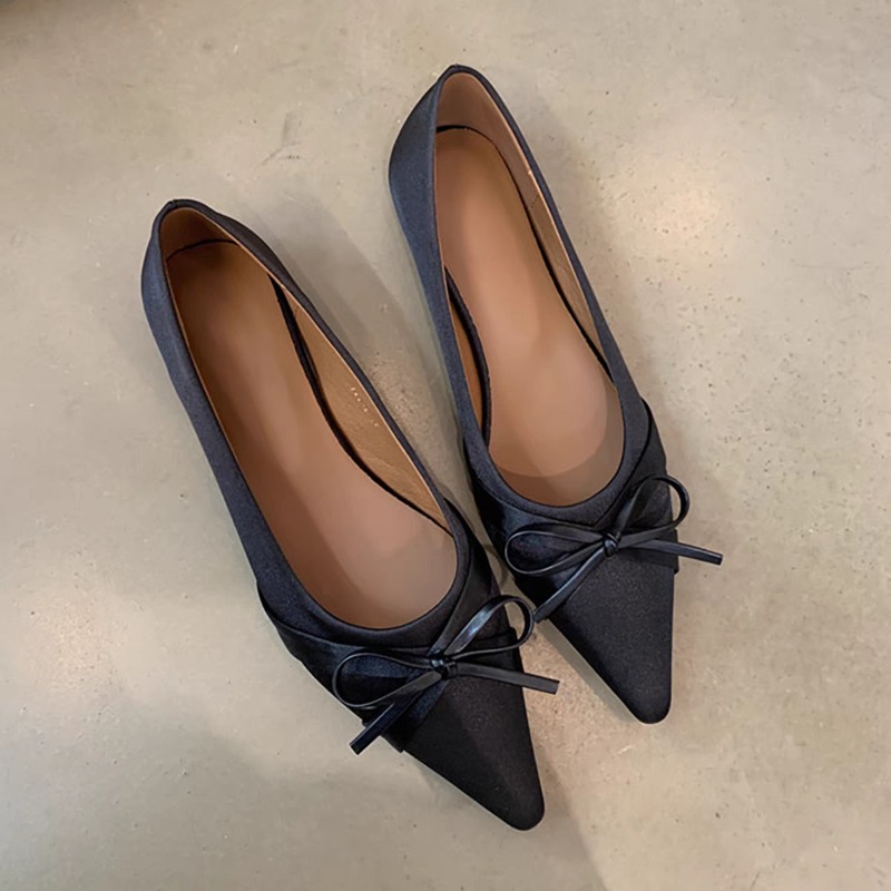 여름 신상 시폰 패션 스윗 보우 캐주얼 플랫 샌들 여성 - Women Shoes With Heels 리뷰 및 가격